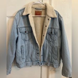 Levi Fur Jean Jacket